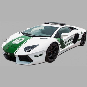 Une Lamborghini pour la police de Dubaï