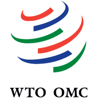 Logo de l'organisation mondiale du commerce (OMC)