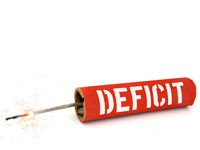 Explosion des déficits