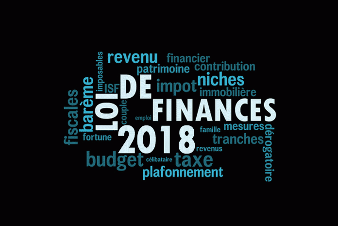 Loi de finances 2018 Loi de finances 2018