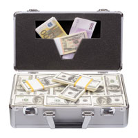 valise de billets valise de billets