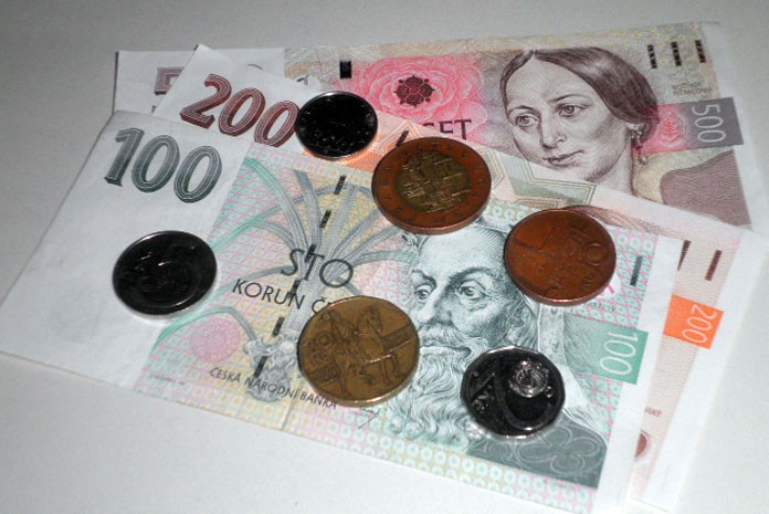 Couronne Tchèque Couronne Tchèque - Billets et pièce de la République Tchèque