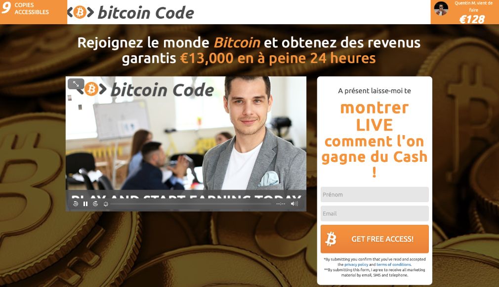 bitcoin cod de cod)