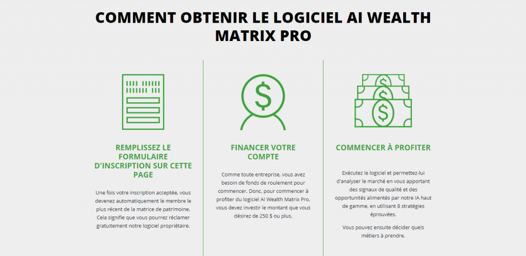 Wealth Matrix : comment ça marche