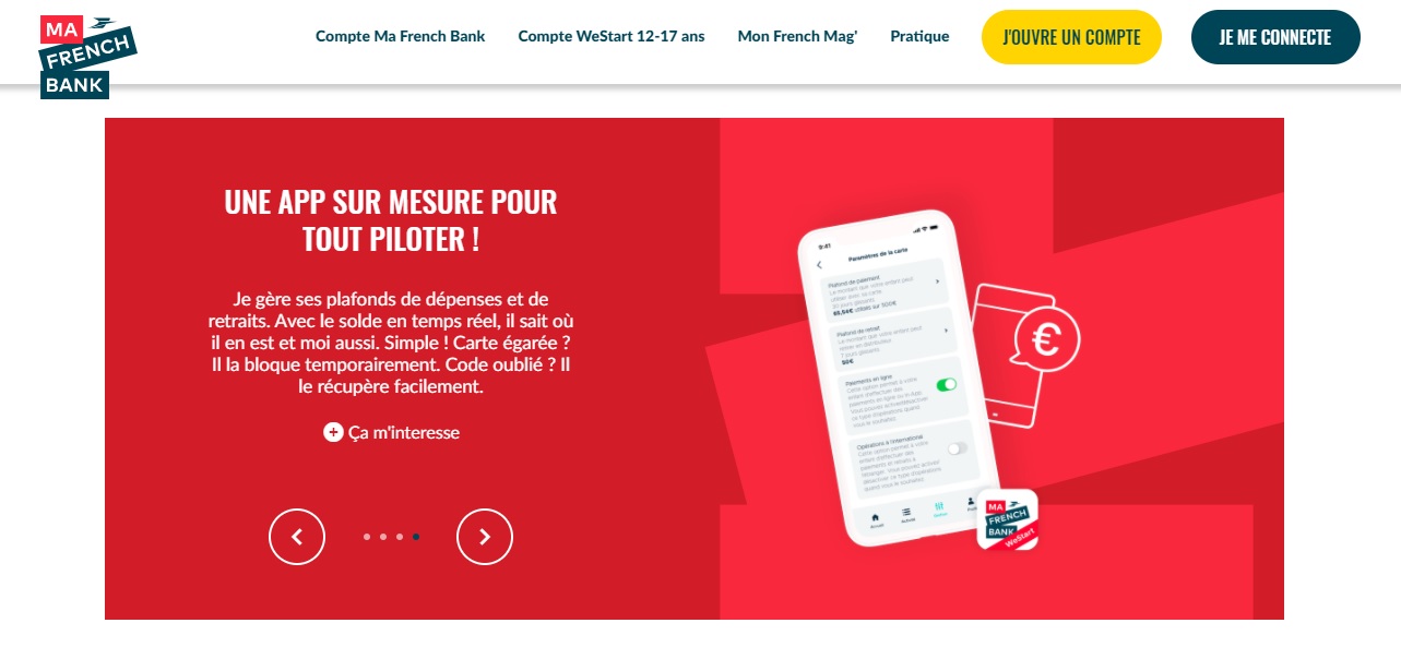 Application ma french bank