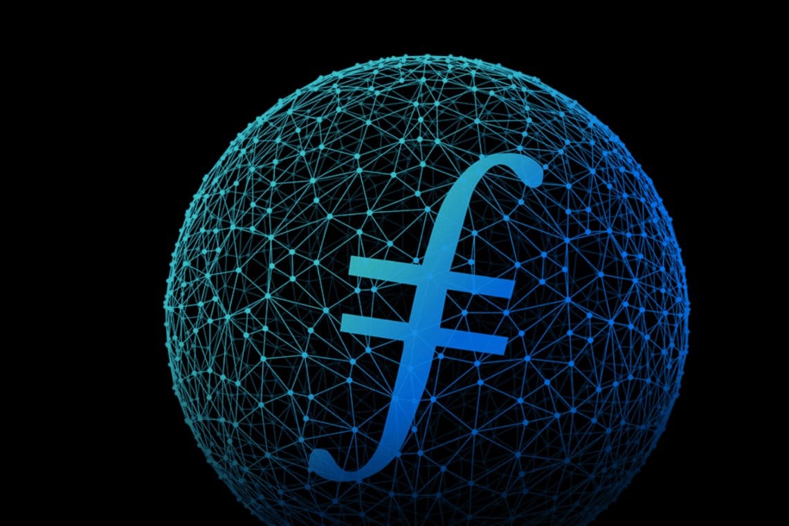 Cercle qui entoure le filecoin