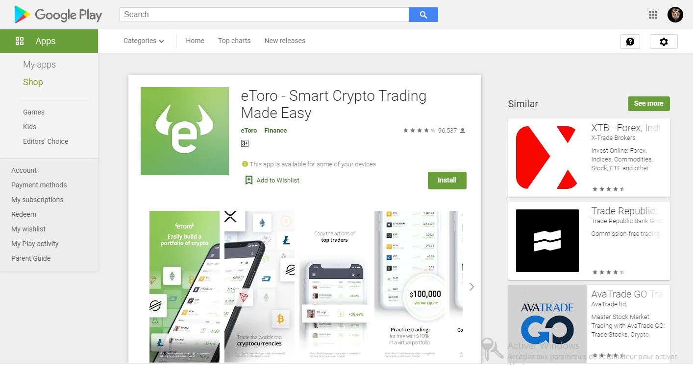 eToro