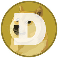dogecoin logo crypto monnaie populaire