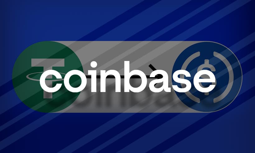 La crypto-bourse Coinbase recommande la conversion des stablecoins USDT en USDC