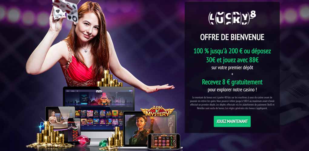 Lucky 8 casino en ligne