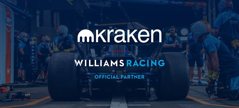 Un nouveau partenariat entre la plateforme d'échange Kraken et l'écurie Williams Racing