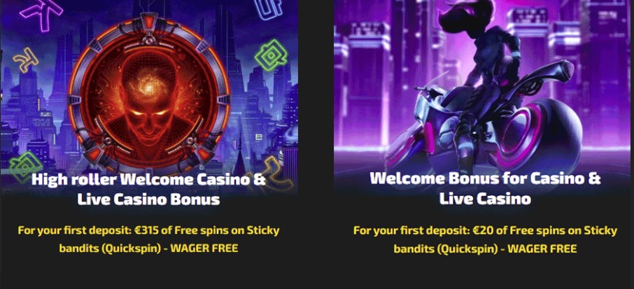bonus de bienvenue casinozer