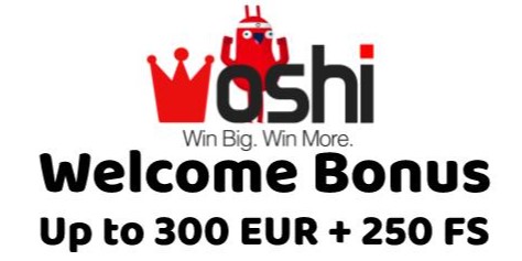 bonus de bienvenue oshi casino