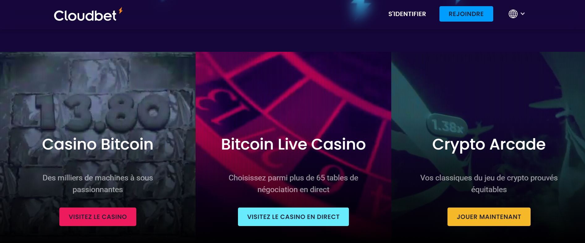 Cloudbet - Casino Bitcoin - Crypto casino