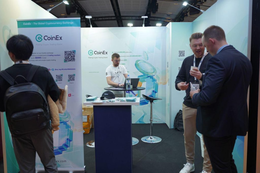 CoinEx sponsorise la Paris Blockchain Week 2023