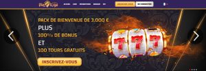 Play Regal - Pack de bienvenue - Meilleur casino en ligne argent réel