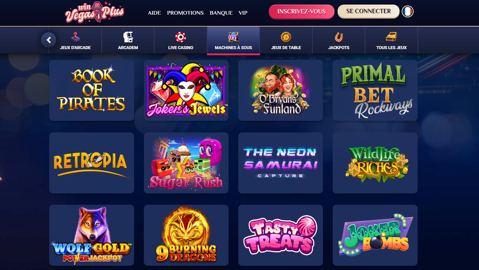 Vegas Plus - Machines à sous - Meilleur casino en ligne argent réel
