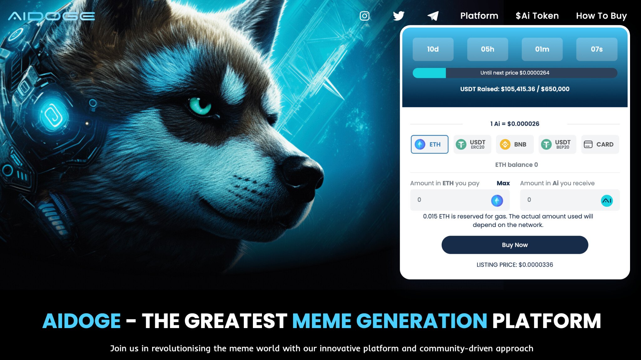 aidoge faucet