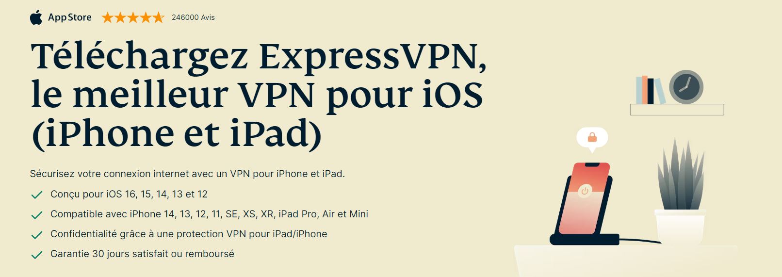 ExpressVPN - Accueil - VPN iPhone