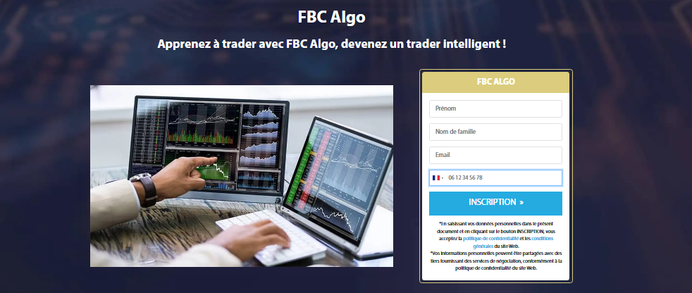 FBC Algo robot de trading crypto-monnaies