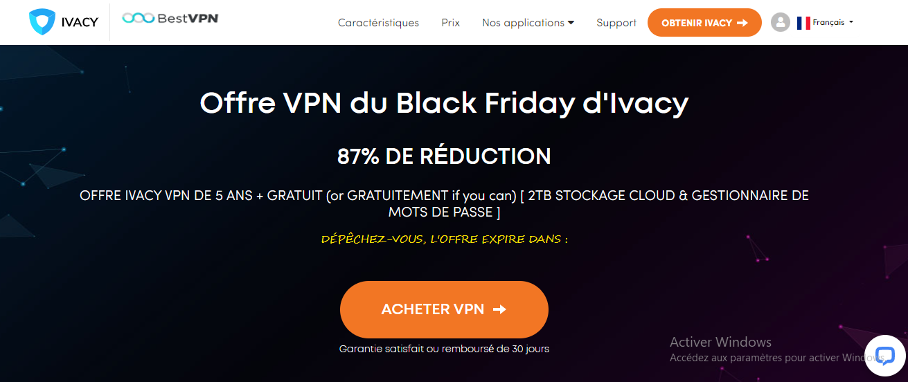 Ivacy VPN avis - acheter VPN 