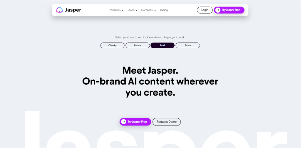 Jasper - logiciel de rédaction IA