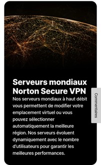 Avis Norton VPN : localisation