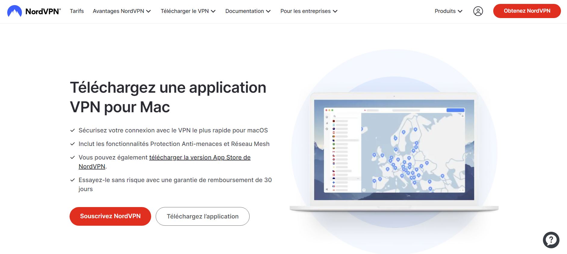NordVPN - Accueil - VPN Gratuit Mac