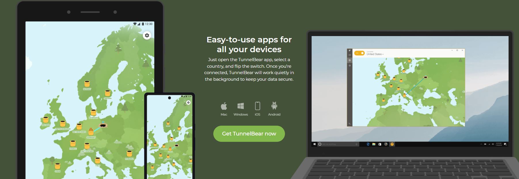 TunnelBear - Applications - VPN Chrome