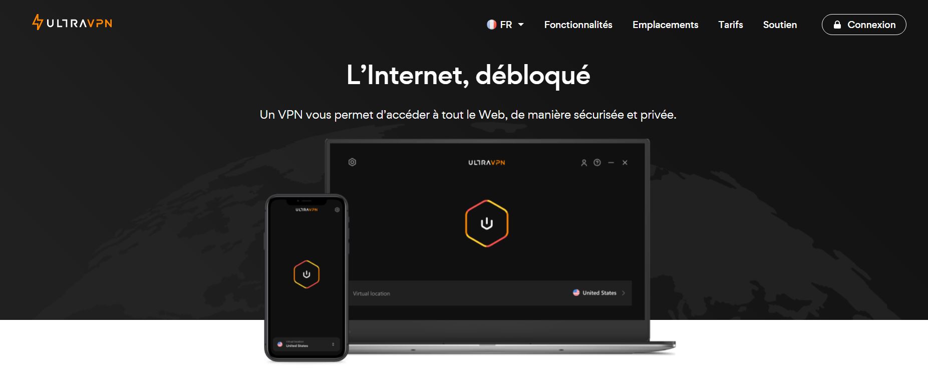 UltraVPN - Accueil - Meilleurs VPN en 2023