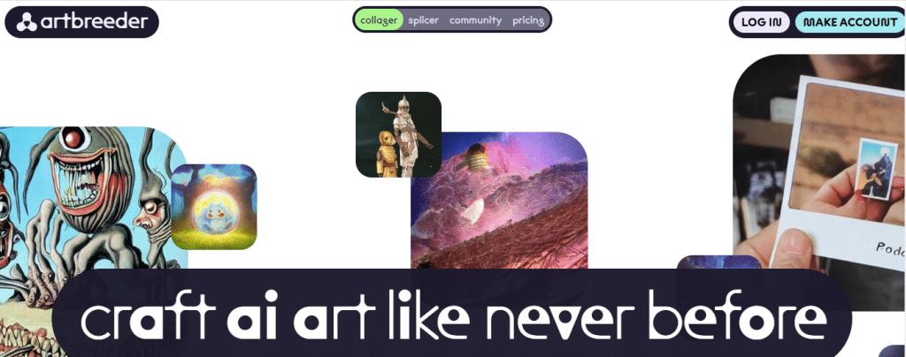 artbreeder acceuil