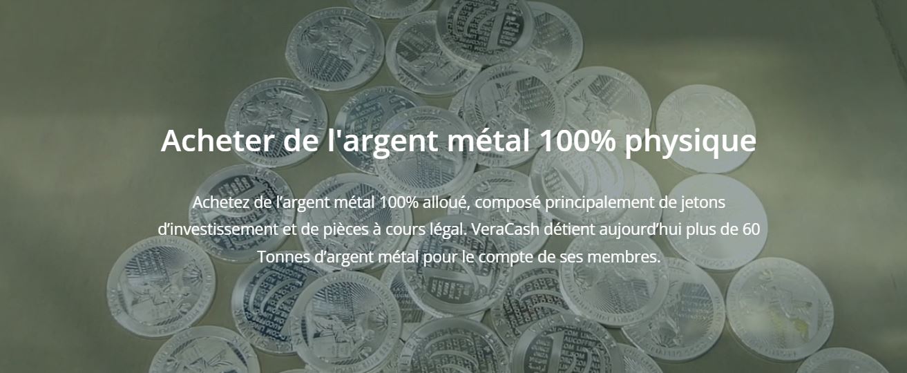 Argent métal - Accueil - VeraCash Avis