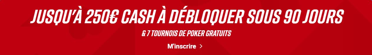 Betclic - Bonus de bienvenue poker - Casino PayPal