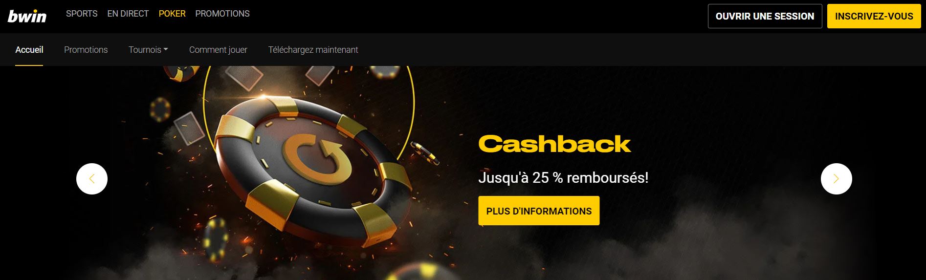 Bwin - Cashback - Casino PayPal