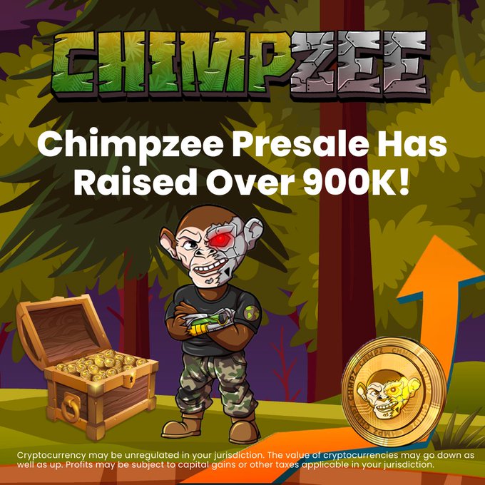 La prévente de Chimpzee vient d’atteindre les 900 000 dollars avec un don de 20 000 dollars