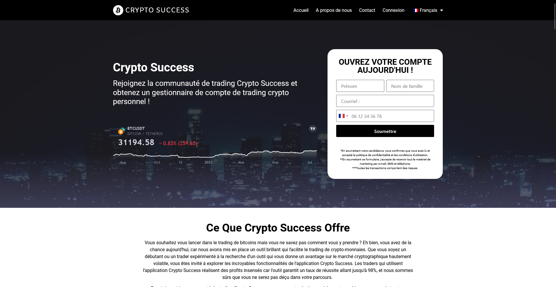 crypto success avis