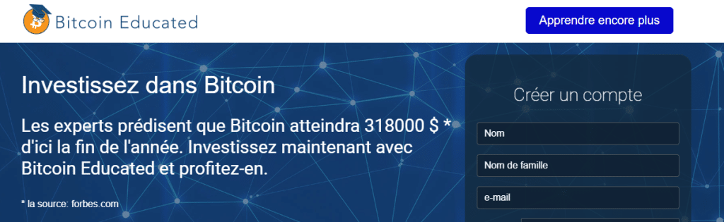 bitcoin educated accueil
