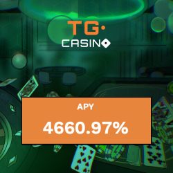 4. TG.Casino : top crypto metaverse avec un potentiel de croissance élevé