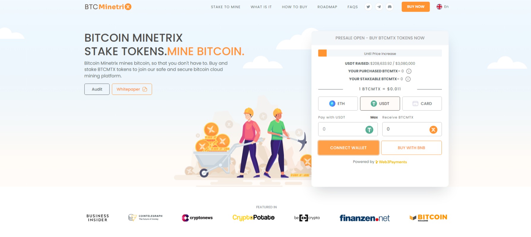 site bitcoin minetrix