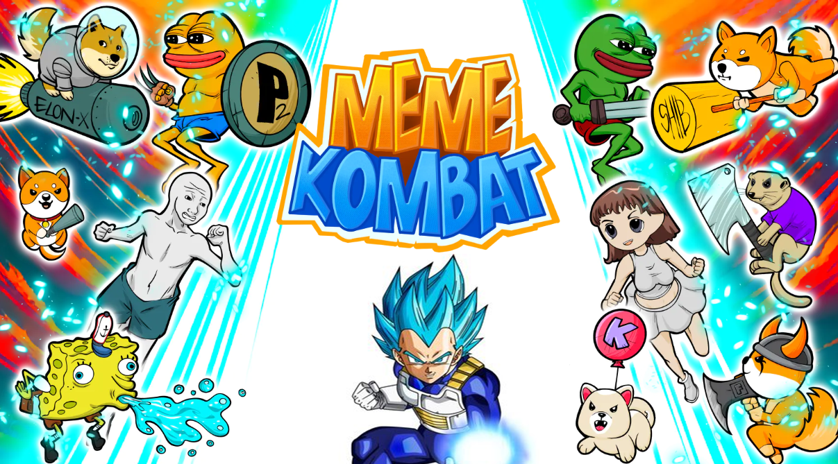 vegeta token meme kombat en tendance