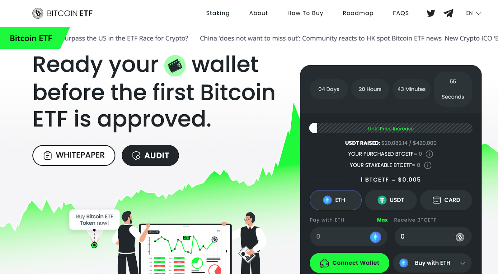 Bitcoin ETF Token banner