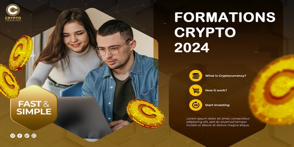 Top 4 formations crypto-monnaie gratuites en 2024