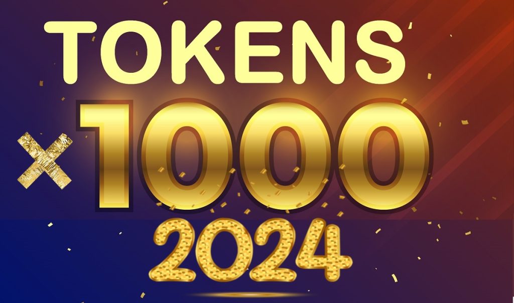 tokens crypto x1000 pour 2024