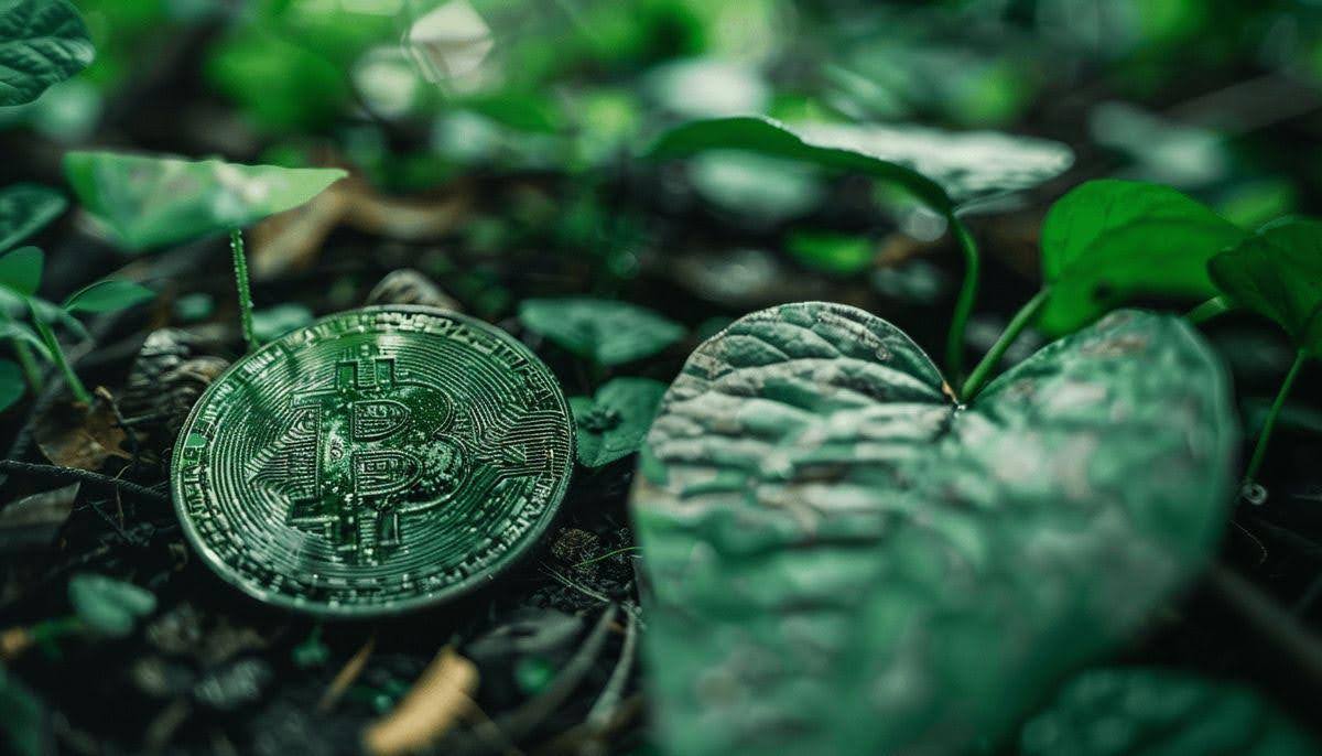 green bitcoin crypto