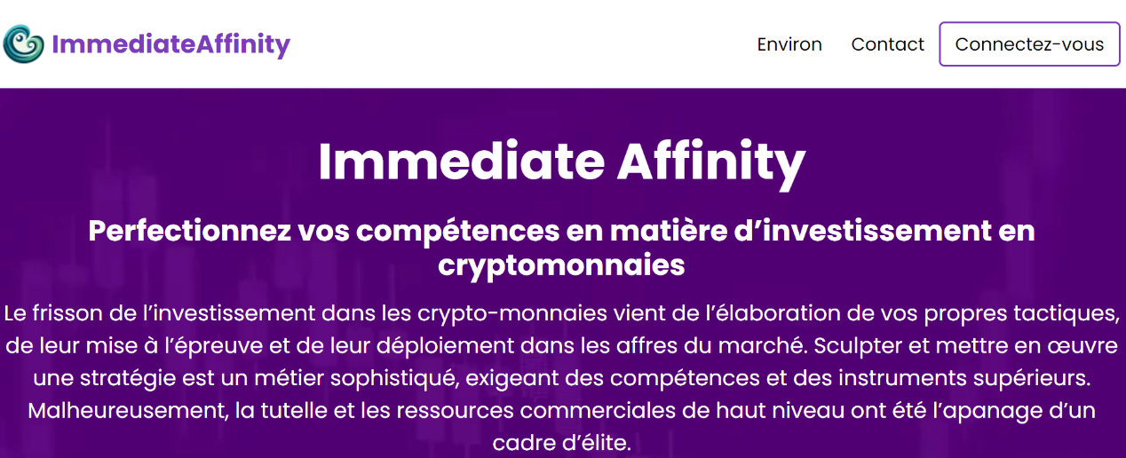 immediate affinity fonctionnement
