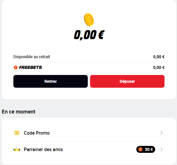 créditer son compte sport Betclic