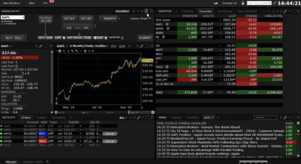 Trading en direct