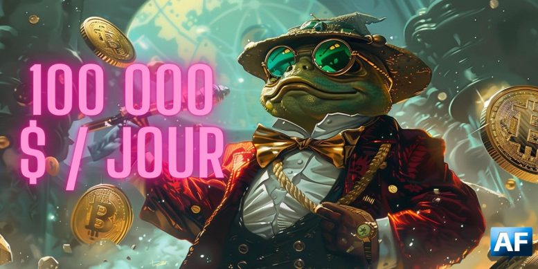 prévente pepe unchained 100 000 par jour