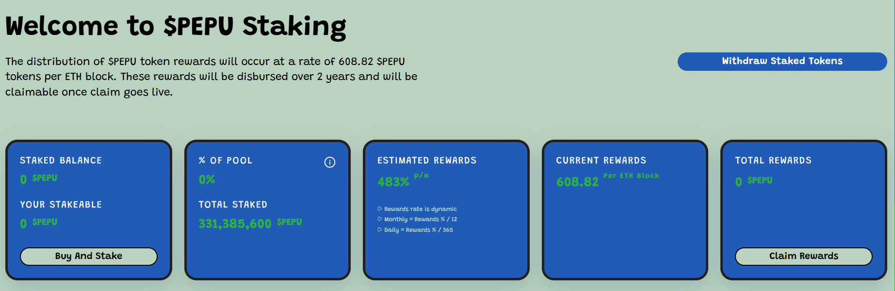 staking pepu