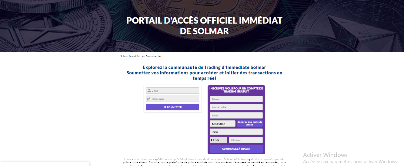 site immediate solmar